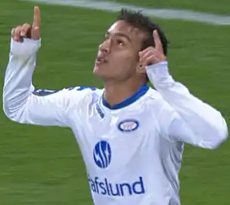 Fellah in 2010 als speler van Vålerenga