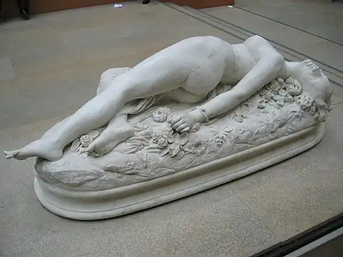 Femme piquée par un serpent (1847)