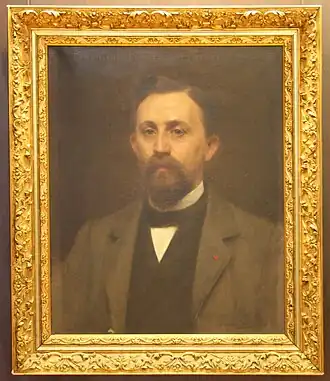 Ferdinand Dutert door Édouard Sain 1891 Parijs, Muséum national d'histoire naturelle