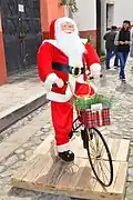 De kerstman in Michoacan