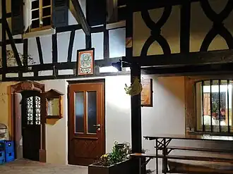 Herberg in een historische boerderij