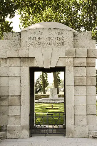 Toegang tot de begraafplaats