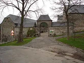 De hereboerderij Frizet in Vedrin