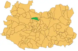 Kaart van Fernán Caballero