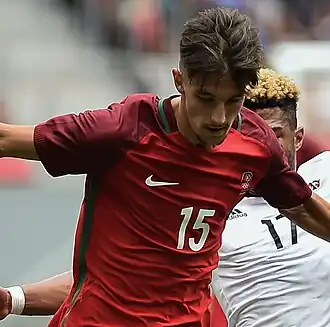 Ferreira Fonseca in 2016 als speler van Portugal –21