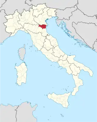 Kaart met ligging provincie