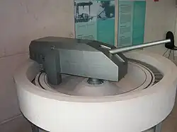 Model van het 38&nbsp;cm-geschut