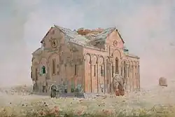A. Fetvadjian, Cathedraal van Ani, 1905