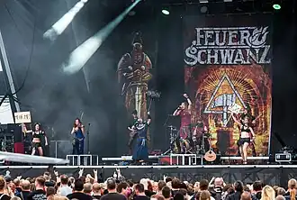 Feuerschwanz op Hammaburg Fest (2018)