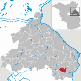 Kaart van Fichtenhöhe