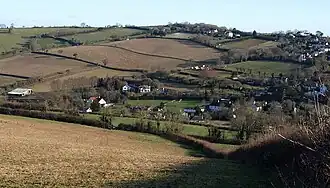 Landschap in de omgeving van Stokeinteihnhead