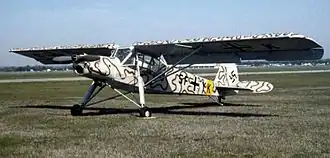 Fieseler Fi 156 van de Luftwaffe.