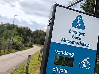 Tellerpaneel bij voormalig station van As