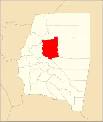 Kaart van departement