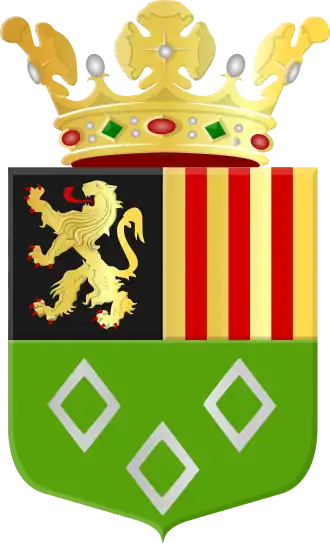 Het wapen van Fijnaart en Heijningen