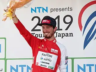 Filippo Zaccanti won het bergklassement van de Ronde van Japan 2019