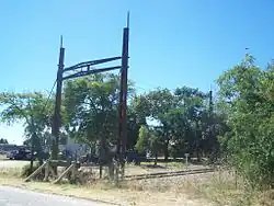 Eindpunt bij Point-de-Grave.