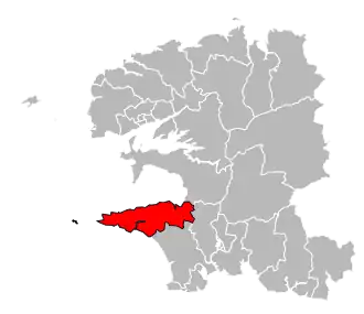 Locatie van het kanton