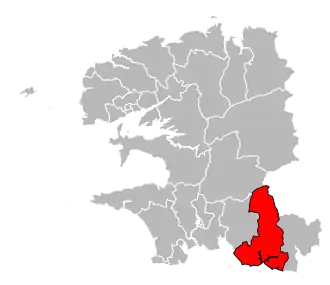 Locatie van het kanton