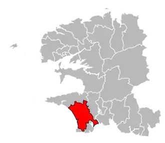 Locatie van het kanton