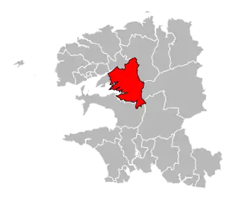 Locatie van het kanton