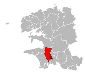 Locatie van het kanton