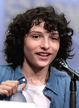Wolfhard tijdens de San Diego Comic-Con in 2017