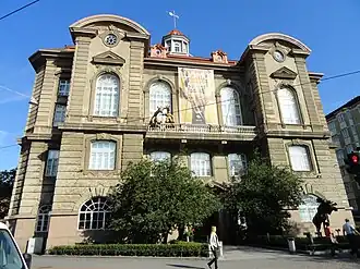 Ingang van het museum