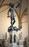 Perseus en Medusa door Benvenuto Cellini