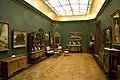 Zaal in het museum