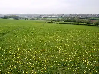 De Gwashvallei ten oosten van Stamford