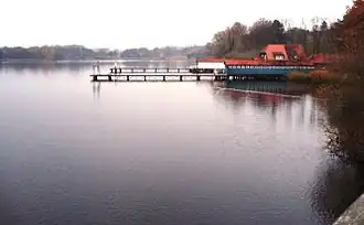 De Fissauer Bucht met de badinrichting