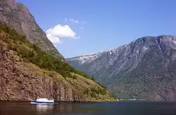 Nærøyfjord, een van de fjorden die sinds 14 juli op de Werelderfgoedlijst staan