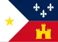 Vlag van Cajun