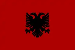 Vlag van het Koninkrijk Albanië (1928–1934)