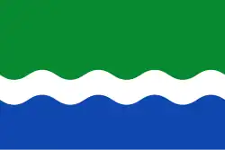 Vlag van de gemeente Ambla