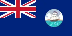 Vlag van Brits-Guiana, 1875-1906