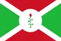 ? Vlag van Burundi, 29 november 1966 - 28 maart 1967