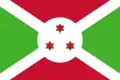 ? Vlag van Burundi, 28 maart 1967 - 27 september 1982