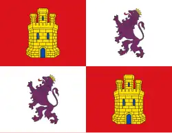 Vlag van Castilië en León