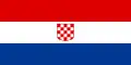 ? Vlag van Kroatië (25 juli-21 december 1990)