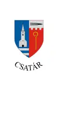 Vlag van Csatár