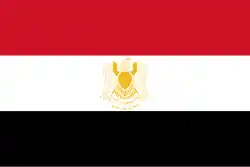 Vlag van Egypte (1972-1984)