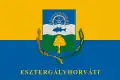 Vlag van Esztergályhorváti