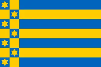 Vlag van de gemeente Ferwerderadeel