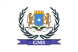 Een van de vlaggenversie van Galmudug (14 augustus 2006 - 3 februari 2009)
