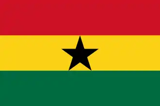Vlag van Ghana