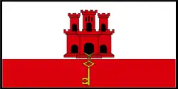 Vlag van Gibraltar