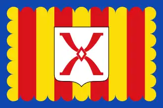 Vlag van Ham-sur-Heure-Nalinnes