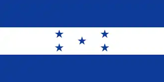 Vlag van Honduras (1949-2022)